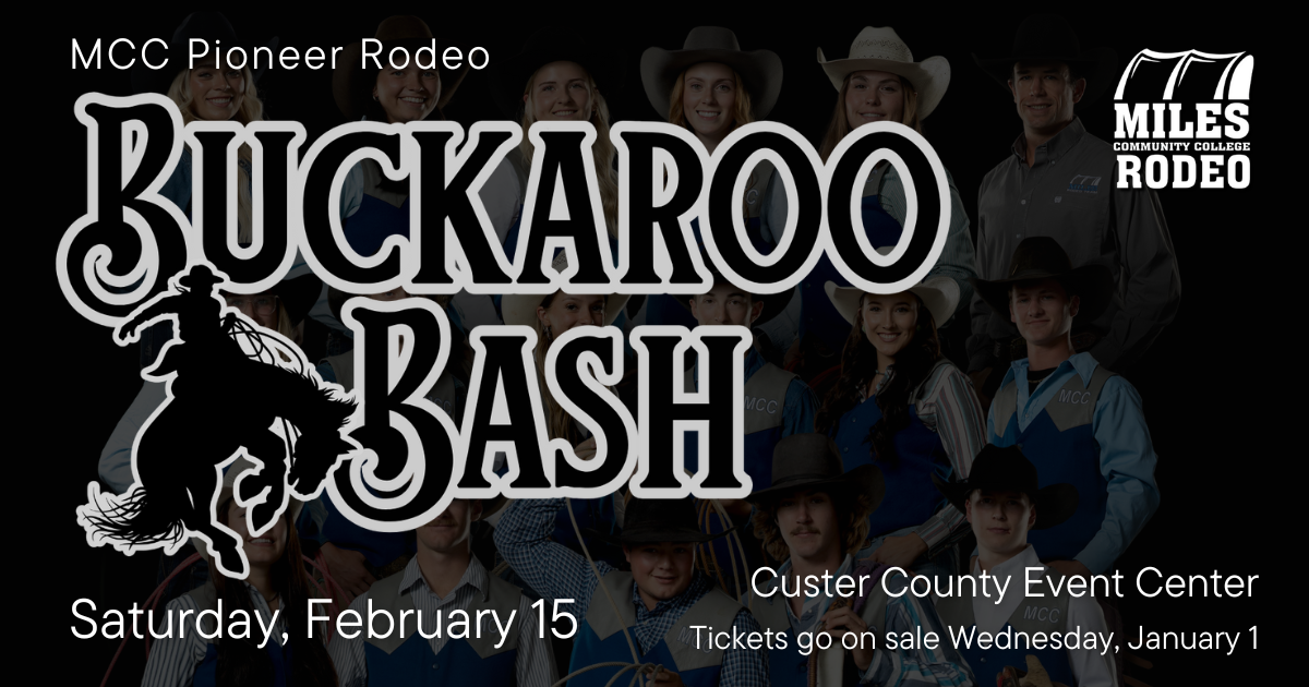 Graphic of Buckaroo Bash flyer